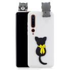 For Xiaomi Mi 10 Shockproof 3D Lying Cartoon TPU Protective Case(Little Black Cat) - 1