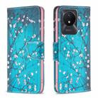 For vivo Y02 4G Drawing Pattern Leather Phone Case(Plum Blossom) - 1