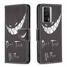 For Xiaomi Redmi K60 / K60 Pro Drawing Pattern Leather Phone Case(Smirk) - 1
