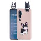 For Xiaomi Mi Note 10 Shockproof 3D Lying Cartoon TPU Protective Case(Cute Dog) - 1