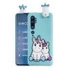 For Xiaomi Mi Note 10 Shockproof 3D Lying Cartoon TPU Protective Case(Couple Unicorn) - 1