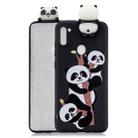 For Galaxy A11 Shockproof Cartoon TPU Protective Case(Three Pandas) - 1