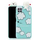 For Huawei P40 Lite Shockproof Cartoon TPU Protective Case(Clouds) - 1