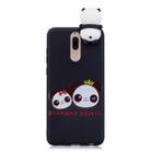 For Xiaomi Redmi 8 Shockproof Cartoon TPU Protective Case(Two Pandas) - 1