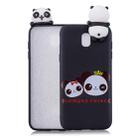 For Xiaomi Redmi 8A Shockproof Cartoon TPU Protective Case(Two Pandas) - 1