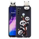 For Xiaomi Redmi Note 8T Shockproof Cartoon TPU Protective Case(Three Pandas) - 1
