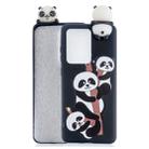 For Huawei P40 Pro Shockproof Cartoon TPU Protective Case(Three Pandas) - 1