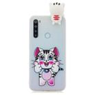For Galaxy A21 Shockproof Cartoon TPU Protective Case(Cat) - 1
