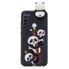 For Galaxy A21 Shockproof Cartoon TPU Protective Case(Three Pandas) - 1