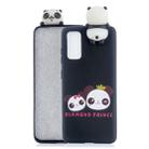 For Galaxy S20 Shockproof Cartoon TPU Protective Case(Two Pandas) - 1
