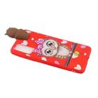 For Galaxy S20 Shockproof Cartoon TPU Protective Case(Red Owl) - 4