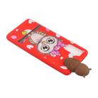 For Galaxy S20 Shockproof Cartoon TPU Protective Case(Red Owl) - 5