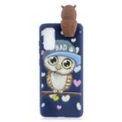 For Galaxy S20 Shockproof Cartoon TPU Protective Case(Blue Owl) - 2