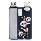 For Galaxy S20+ Shockproof Cartoon TPU Protective Case(Three Pandas) - 1