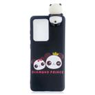 For Galaxy S20 Ultra Shockproof Cartoon TPU Protective Case(Two Pandas) - 2