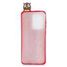 For Galaxy S20 Ultra Shockproof Cartoon TPU Protective Case(Red Owl) - 3