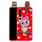 For Xiaomi Mi 10 5G Shockproof Cartoon TPU Protective Case(Red Owl) - 1