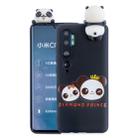 For Xiaomi Mi Note 10 Shockproof Cartoon TPU Protective Case(Two Pandas) - 1