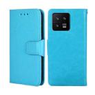 For Xiaomi 13 Crystal Texture Leather Phone Case(Sky Blue) - 1