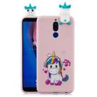 For Xiaomi Redmi 8 Shockproof Colored Painted Lying Cartoon TPU Protective Case(Music Unicorn) - 1