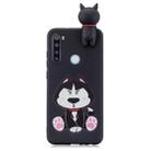 For Xiaomi Redmi Note 8T Shockproof Colored Painted Lying Cartoon TPU Protective Case(Cute Husky) - 1