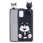 For Galaxy S20 Shockproof Colored Painted Lying Cartoon TPU Protective Case(Cute Husky) - 1