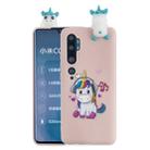 For Xiaomi Mi Note 10 Shockproof Colored Painted Lying Cartoon TPU Protective Case(Music Unicorn) - 1