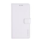 For OPPO F15 idewei Crazy Horse Texture Horizontal Flip Leather Case with Holder & Card Slots & Wallet(White) - 2