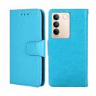 For vivo S16 / S16 Pro Crystal Texture Leather Phone Case(Sky Blue) - 1