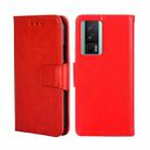 For Xiaomi Redmi K60 / K60 Pro Crystal Texture Leather Phone Case(Red) - 1