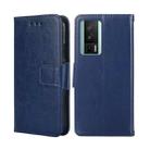 For Xiaomi Redmi K60 / K60 Pro Crystal Texture Leather Phone Case(Royal Blue) - 1