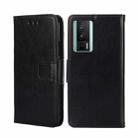 For Xiaomi Redmi K60 / K60 Pro Crystal Texture Leather Phone Case(Black) - 1