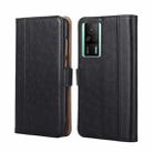 For Xiaomi Redmi K60E Ostrich Texture Horizontal Flip Leather Phone Case(Black) - 1