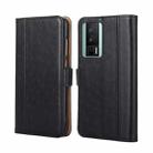 For Xiaomi Redmi K60 / K60 Pro Ostrich Texture Horizontal Flip Leather Phone Case(Black) - 1