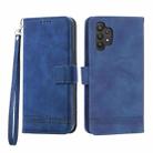 For Samsung Galaxy A32 4G Dierfeng Dream Line TPU + PU Leather Phone Case(Blue) - 1