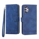 For Samsung Galaxy A32 5G Dierfeng Dream Line TPU + PU Leather Phone Case(Blue) - 1