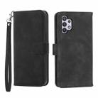 For Samsung Galaxy A32 5G Dierfeng Dream Line TPU + PU Leather Phone Case(Black) - 1