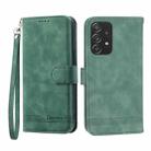 For Samsung Galaxy A52 5G / 4G Dierfeng Dream Line TPU + PU Leather Phone Case(Green) - 1