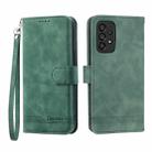 For Samsung Galaxy A53 Dierfeng Dream Line TPU + PU Leather Phone Case(Green) - 1