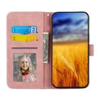 For Samsung Galaxy A23 Dierfeng Dream Line TPU + PU Leather Phone Case(Pink) - 4