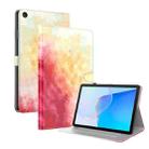 For Huawei MatePad SE Watercolor Pattern Flip Leather Tablet Case(Spring Cherry) - 1