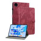 For Huawei MatePad Pro 11 2022 Tiger Pattern Flip Leather Tablet Case(Red) - 1