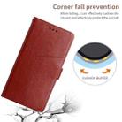 For OPPO Reno8 T 4G HT01 Y-shaped Pattern Flip Leather Phone Case(Brown) - 5