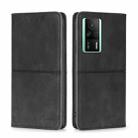 For Xiaomi Redmi K60E Cow Texture Magnetic Horizontal Flip Leather Phone Case(Black) - 1