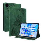 For Huawei MatePad Pro 11 2022 Butterfly Flower Embossed Leather Tablet Case(Green) - 1