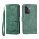 For Realme 9 Pro 5G / OnePlus Nord CE 2 Lite 5G Dierfeng Dream Line TPU + PU Leather Phone Case(Green) - 1