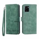 For vivo Y15s 2021 Dierfeng Dream Line TPU + PU Leather Phone Case(Green) - 1