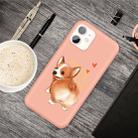 For iPhone 11 Cartoon Animal Pattern Shockproof TPU Protective Case(Orange Corgi) - 1