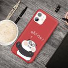 For iPhone 11 Cartoon Animal Pattern Shockproof TPU Protective Case(Red Panda) - 1