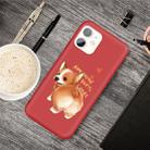 For iPhone 11 Cartoon Animal Pattern Shockproof TPU Protective Case(Red Corgi) - 1